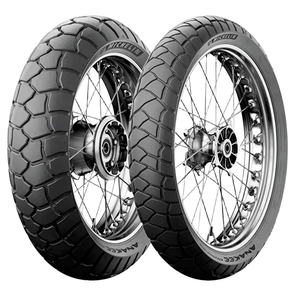 Pneus Michelin 160/60 R17 + 110/80 R19 59V Anakee Adventure