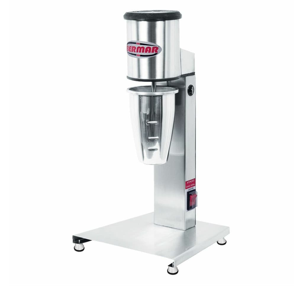 Batedor Milk Shake Açai Profissional 1 Copo Inox Bermar