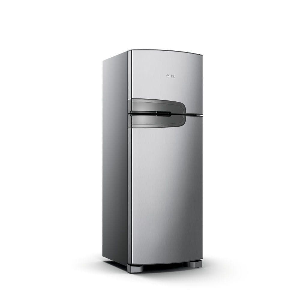 Refrigerador Consul Frost Free Duplex 340 Litros Inox com Prateleiras Flexíveis