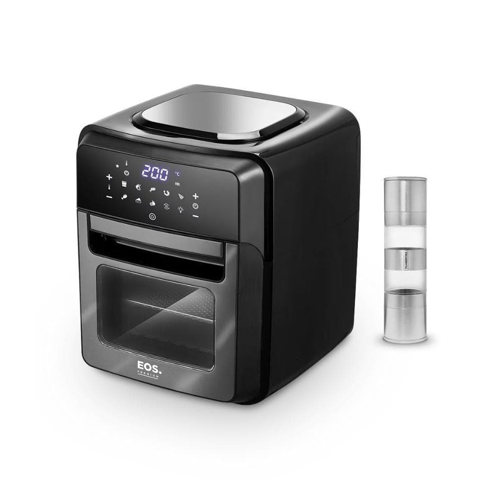 Fritadeira Sem óleo Air Fryer Toutch Eaf12t 127v Eos Com Moedor Sal E Pimenta Duplo Tramontina 127v