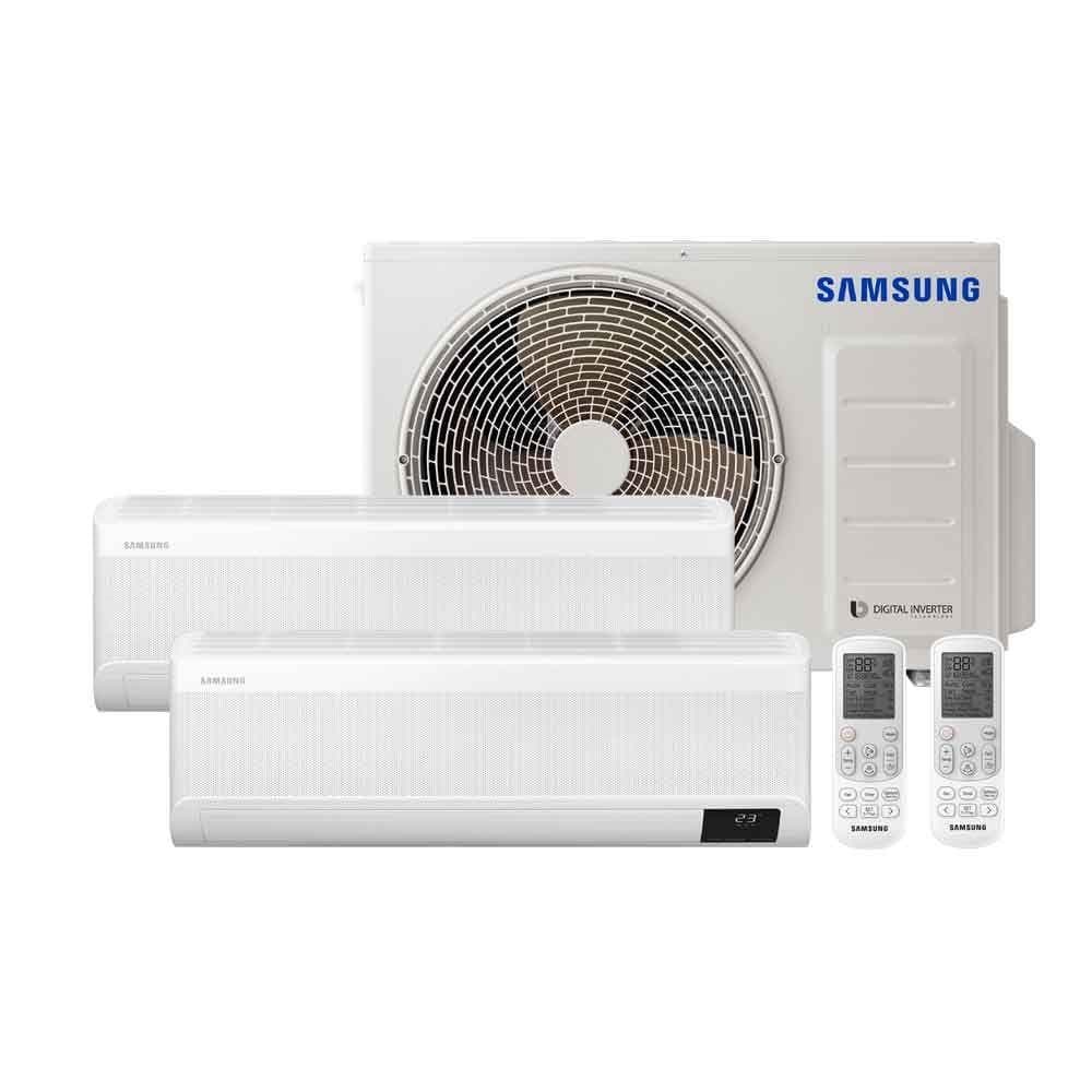 Ar Condicionado Multi Bi Split Samsung Wind Free 18000 BTUs Branco