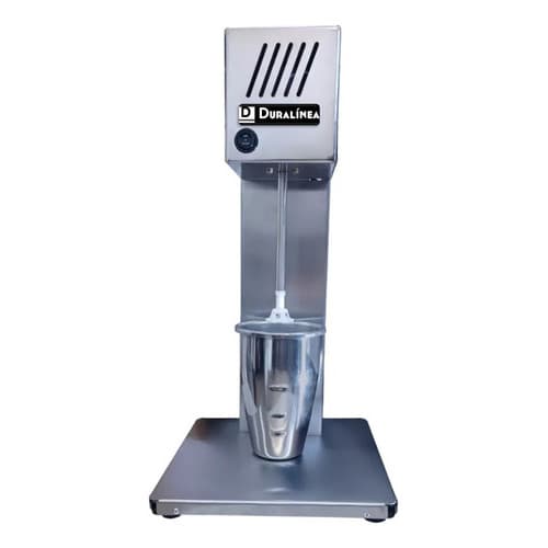 Batedeira de milkshake profissional 500w em aço inoxidável com logo DURALÍNEA