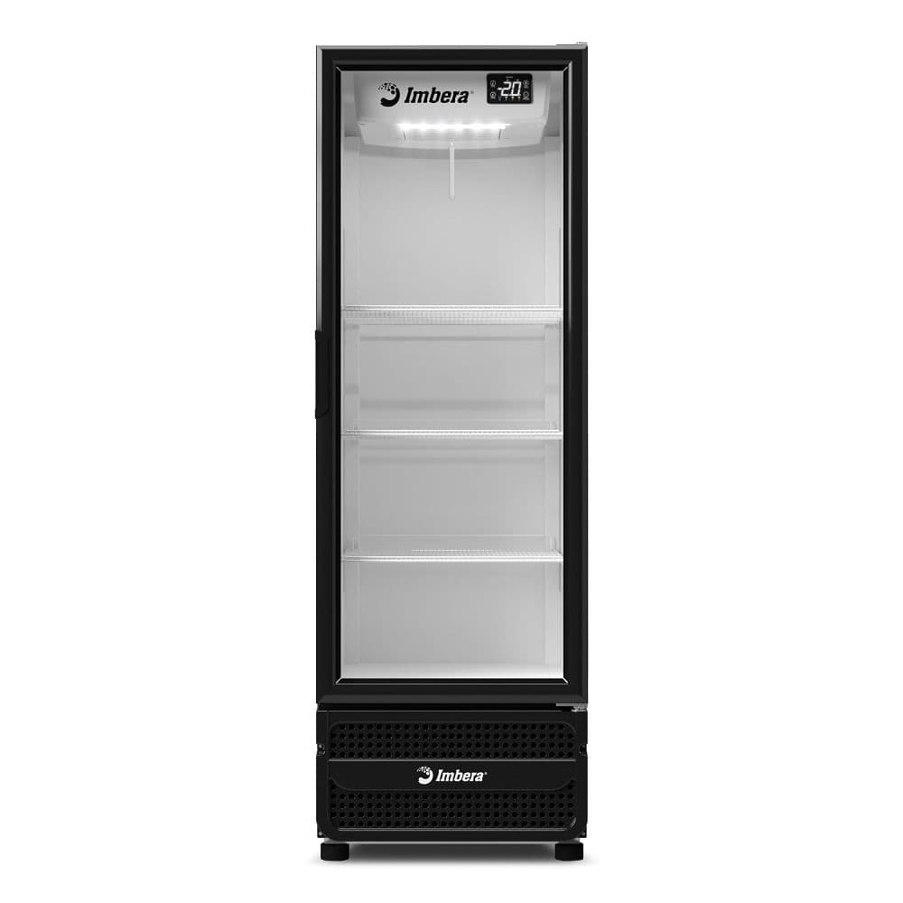 Cervejeira Imbera 453 Litros Porta de Vidro Padrão Preta CCV315 - 220 Volts
