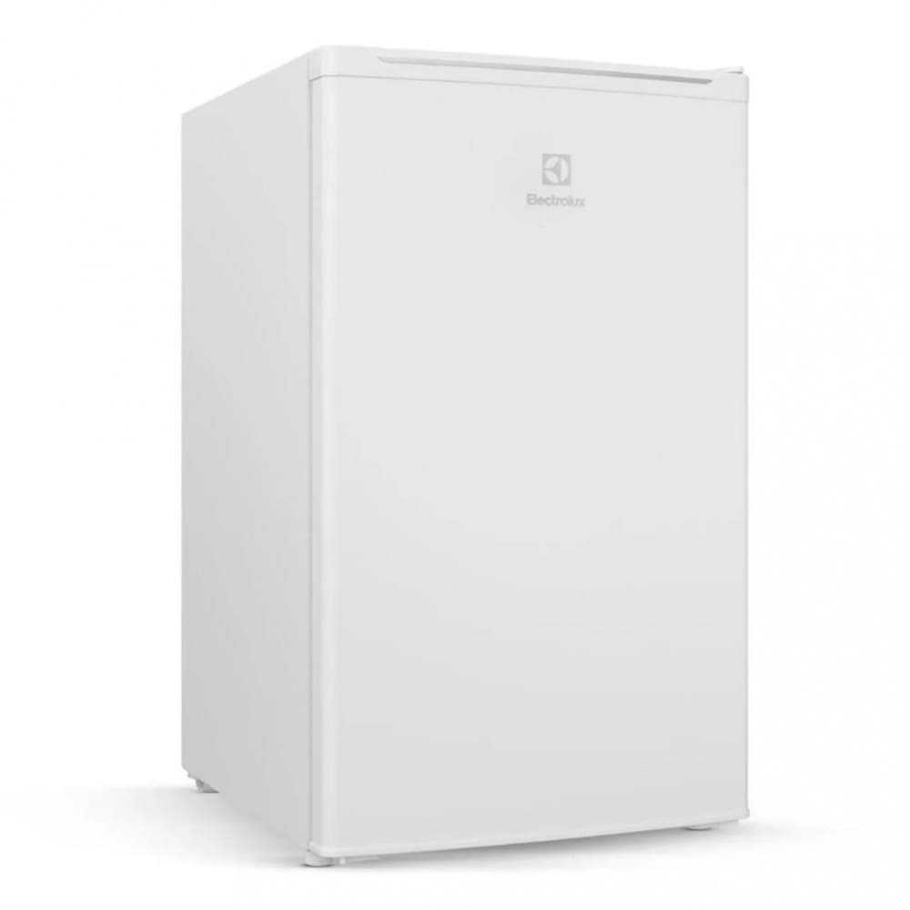 Frigobar Electrolux EM120 122L branco com logotipo Electrolux na porta
