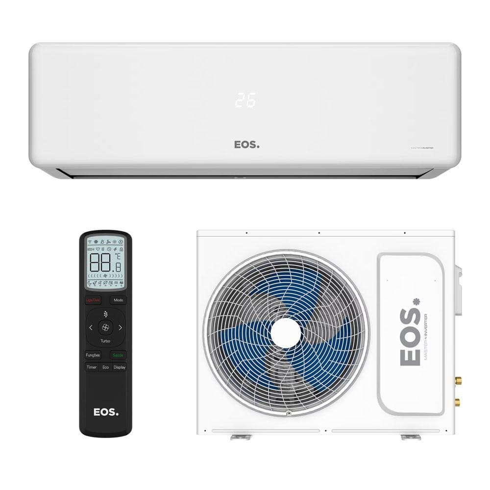 Ar-condicionado Split 30000 Btus Master Inverter hw R32 Quente e Frio Easm30001IQ - Eos 220v