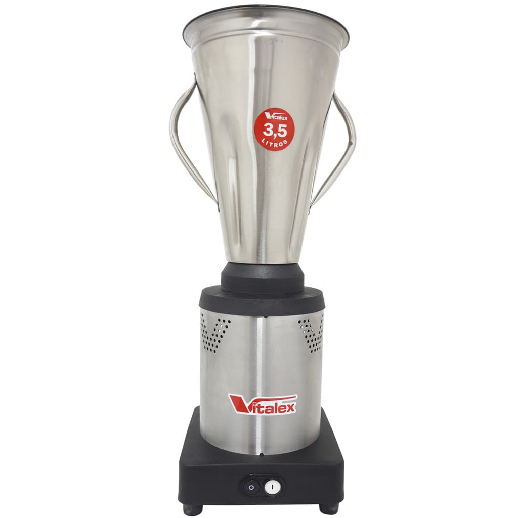 Liquidificador Industrial Alta Rotação 3.5 Litros 1200W Copo Inox Profissional Vitalex LI-3.5