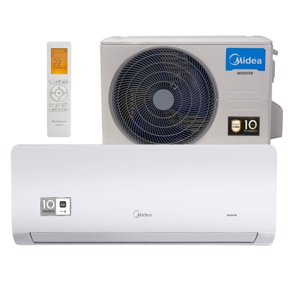 Ar Condicionado Split Midea 18000 BTUS com Controle Remoto