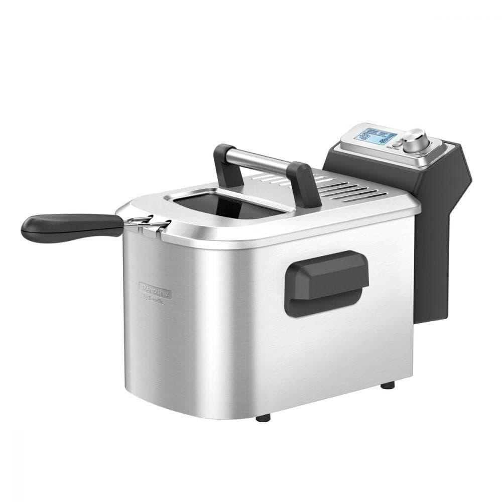 Fritadeira Elétrica Tramontina 220V by Breville Ref.69160012, aço inoxidável, controles digitais