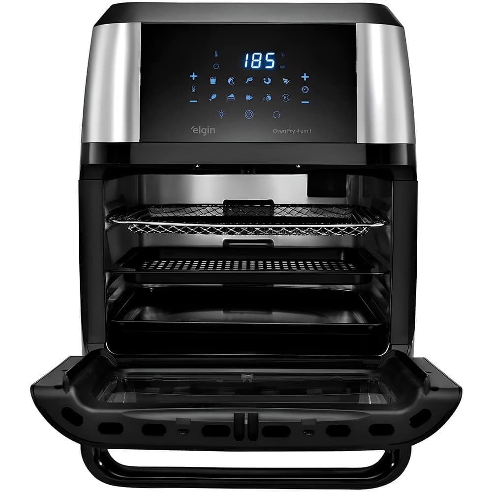 Fritadeira Elétrica Airfryer Elgin Oven Fry 4 em 1 de 12 Litros 1800W 220V