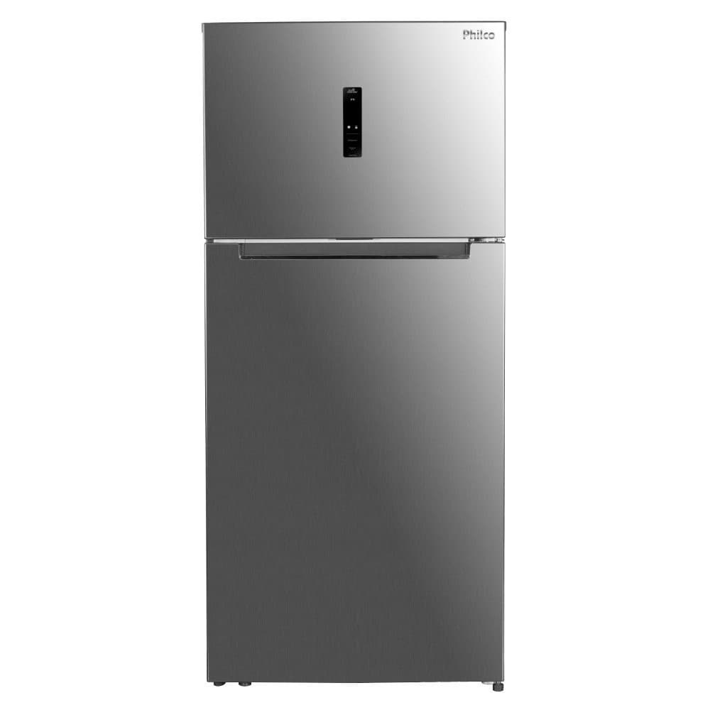 Refrigerador Philco 480 Litros PRF506TI, Frost Free, Eco Inverter, Inox, frente