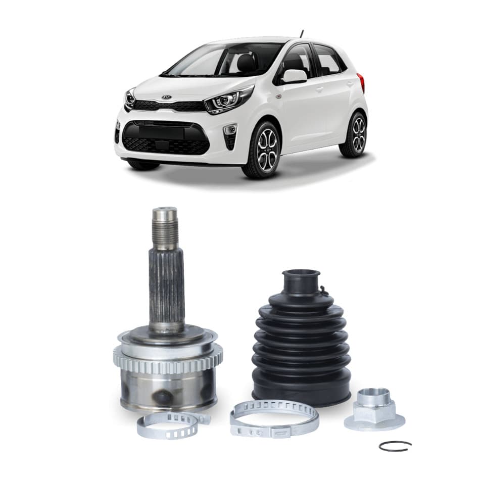 Junta Homocinética Kia Picanto 1.0/1.1 2006 até 2017 com componentes destacados