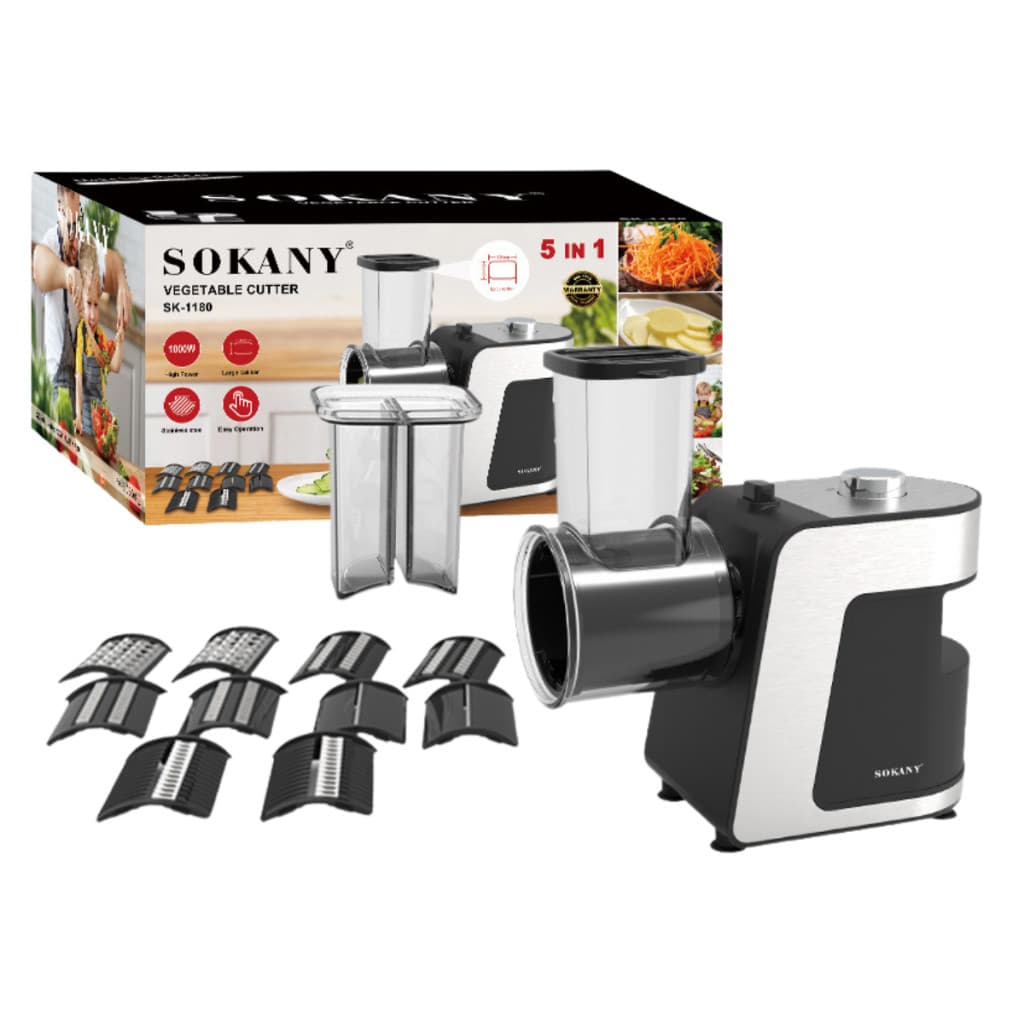 Triturador Profissional 1000w Automático 5 Em 1 BPA-Free com acessórios