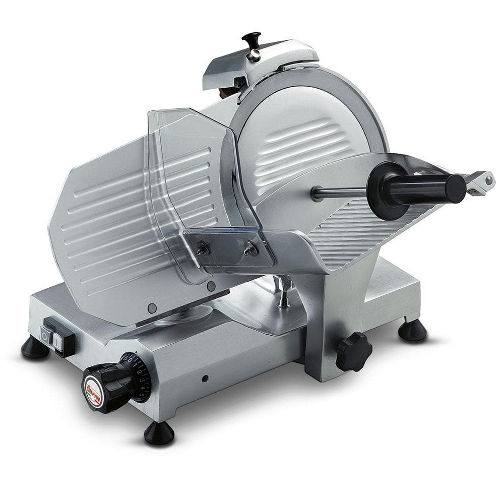 Cortador de frios 25 cm Sirman 220V MIRRA 250C em aço inoxidável