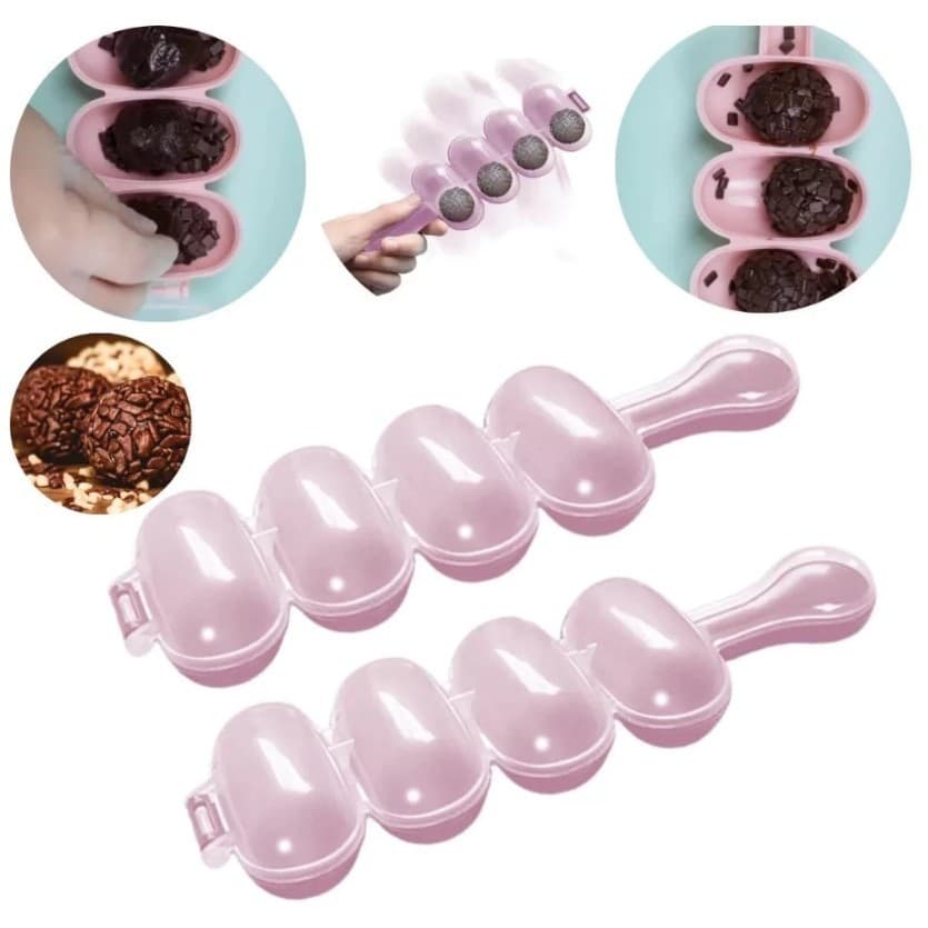 Boleador de Doces Docinhos Brigadeiro Beijinho Modelador Enrolador de Festa Confeitaria - NEW