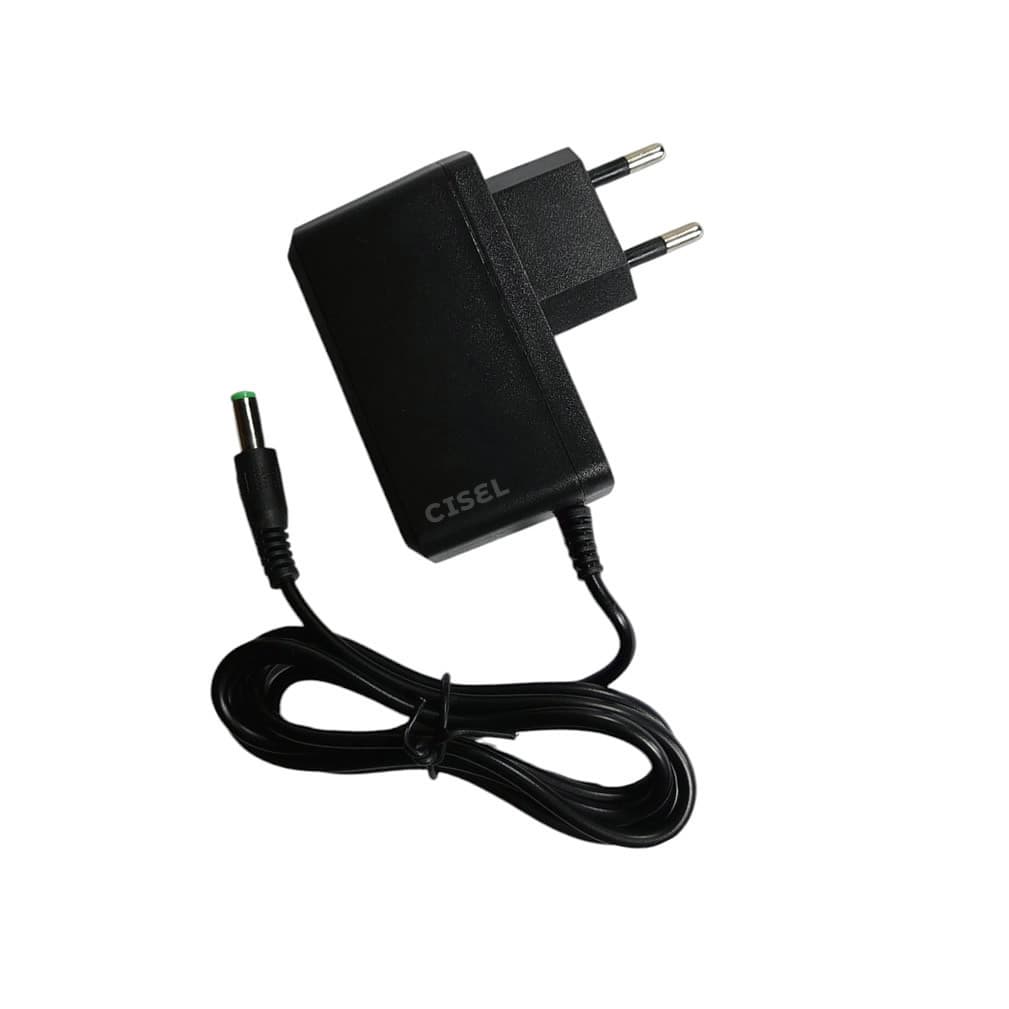 Carregador de bateria preto CISSEL 5V 2A para nível a laser Arita