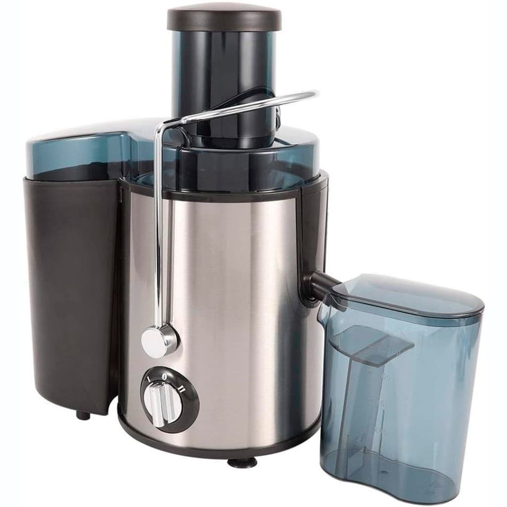 Extrator Centrifuga de Frutas Elétrico 110v 1500W Potente com Jarra 500ml p/ Suco Laranja Legumes