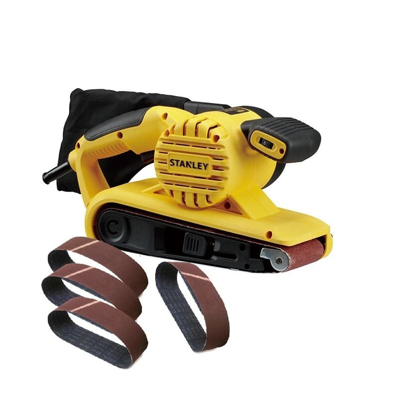 Lixadeira De Cinta Stanley Sb90-B2 (220v) + Kit Cinta Lixa 533 X 75mm
