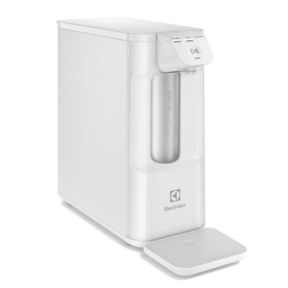 Purificador de Água Elétrico Electrolux PE12B Acqua Pure Compacto Painel Touch Branco Filtro Bivolt