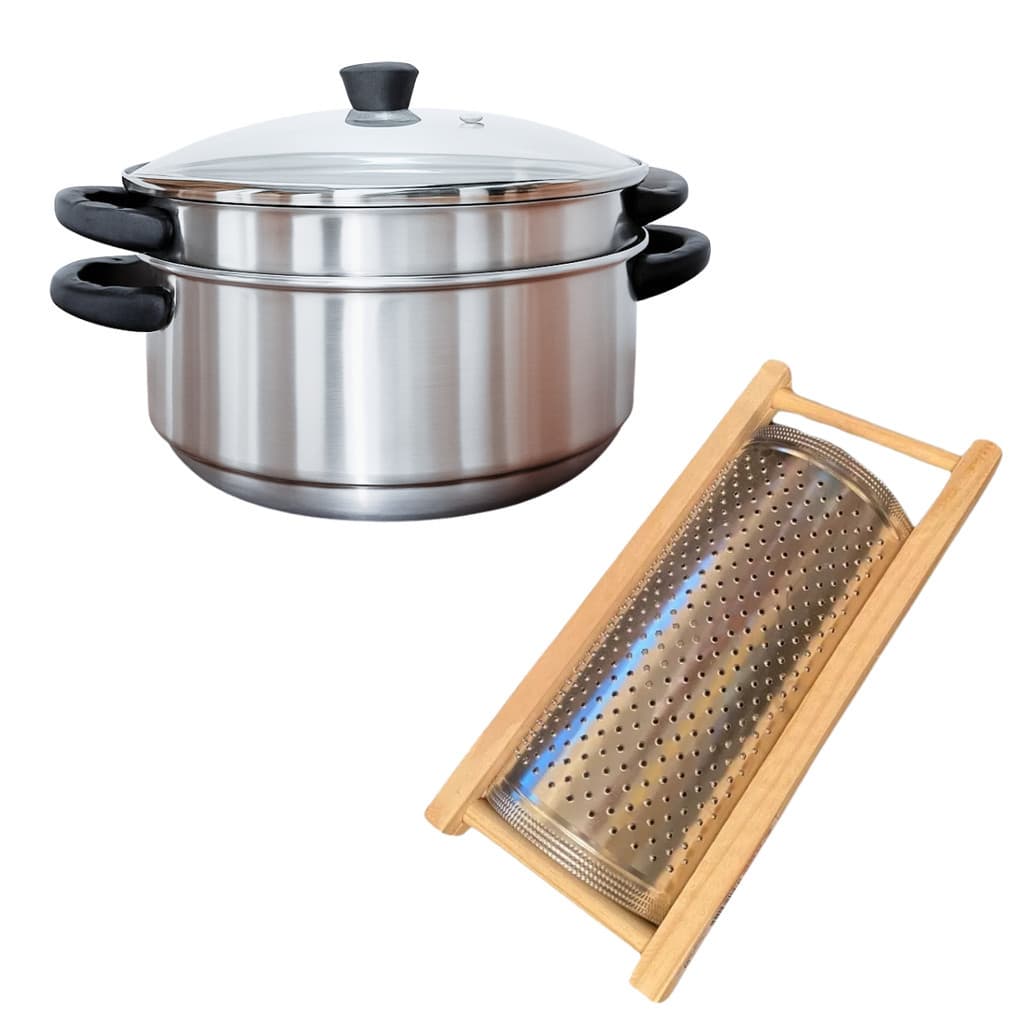 Panela Banho Maria Chocolateira Derretedeira E Ralador