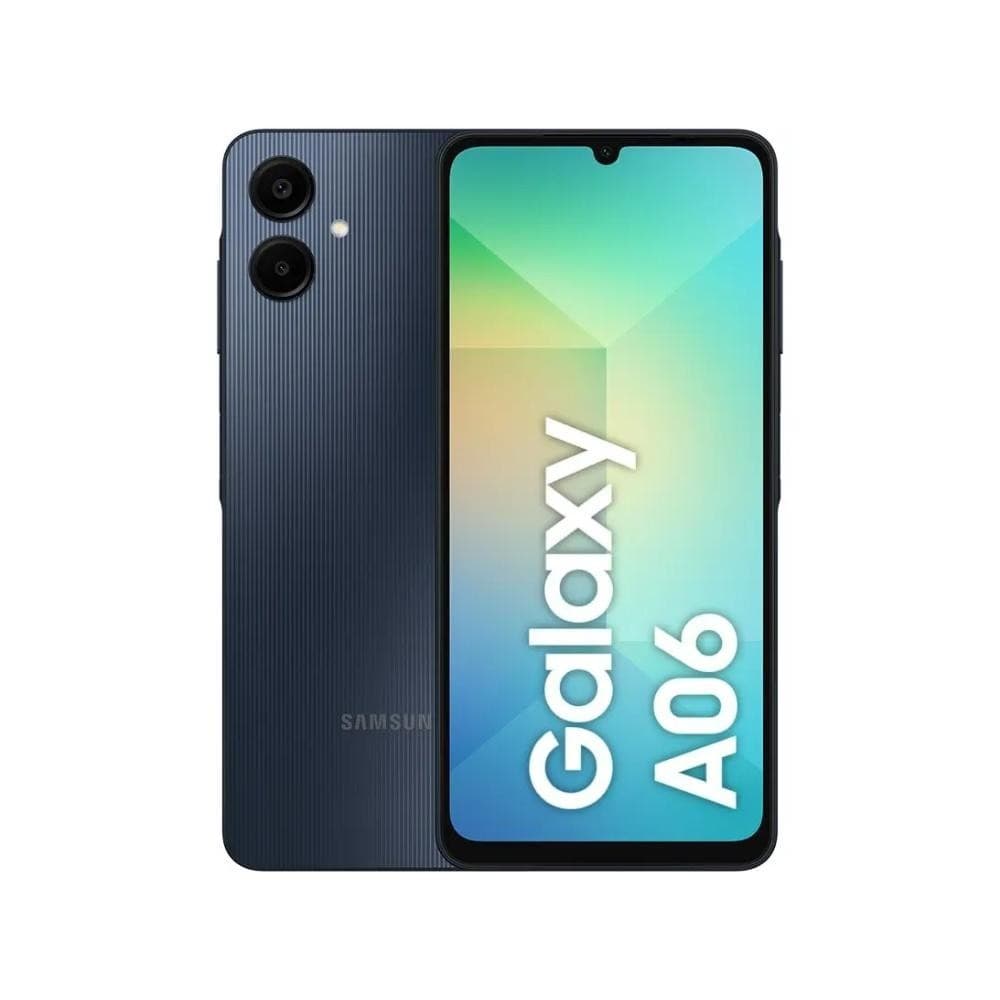 Celular Samsung Galaxy A06 128GB 4GB RAM Tela 6,7 polegadas - frontal