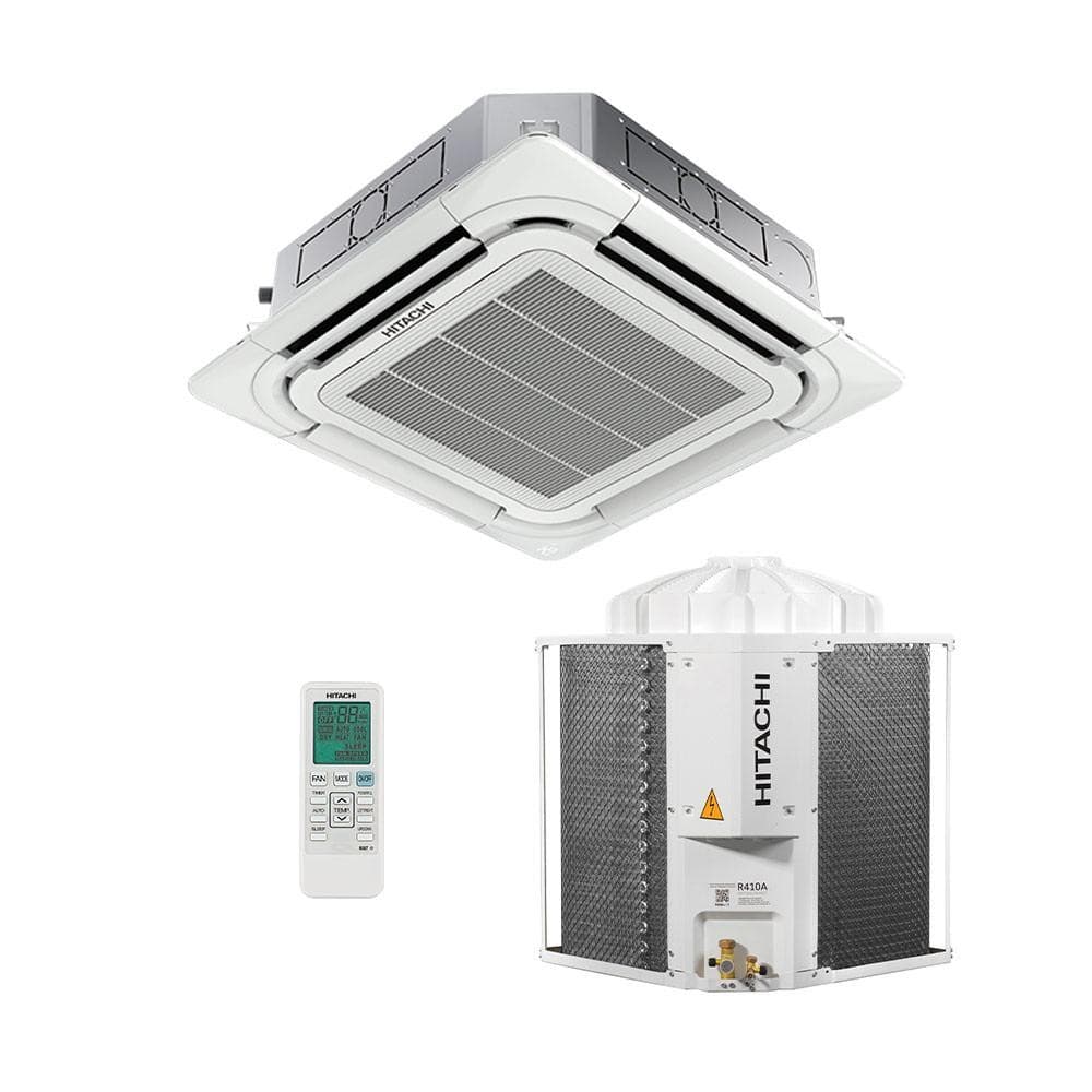 Ar Condicionado Hitachi Cassete 4 Vias Air Core 55000 BTUs Frio 220V Trifásico