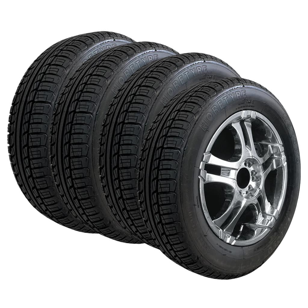 4 Pneu de carro remold  175/65 - R14 - Morecap - 2 anos de Garantia