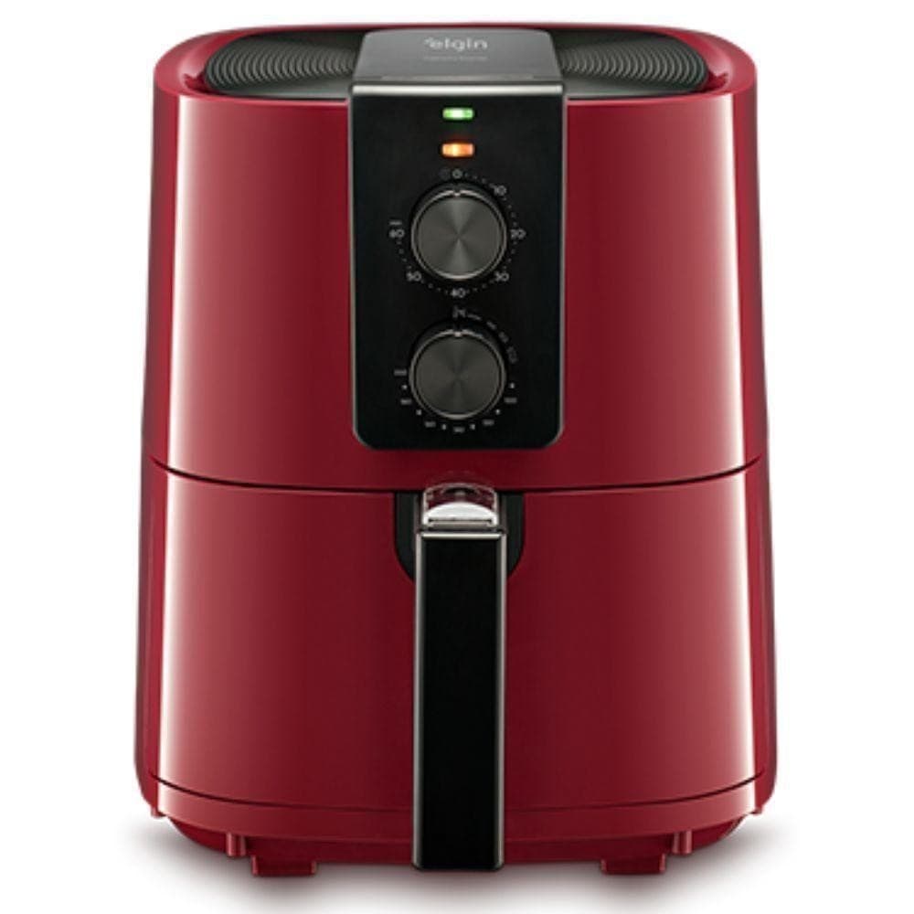 Fritadeira elétrica vermelha Elgin Cuisine Fry Gourmet 5,5 litros 220V