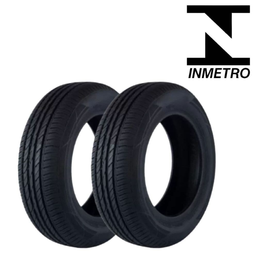 Kit 2 Pneus Aro 15 - 175/65 R15 Remold Linha Premium Garantia Selo do Inmetro Pneu