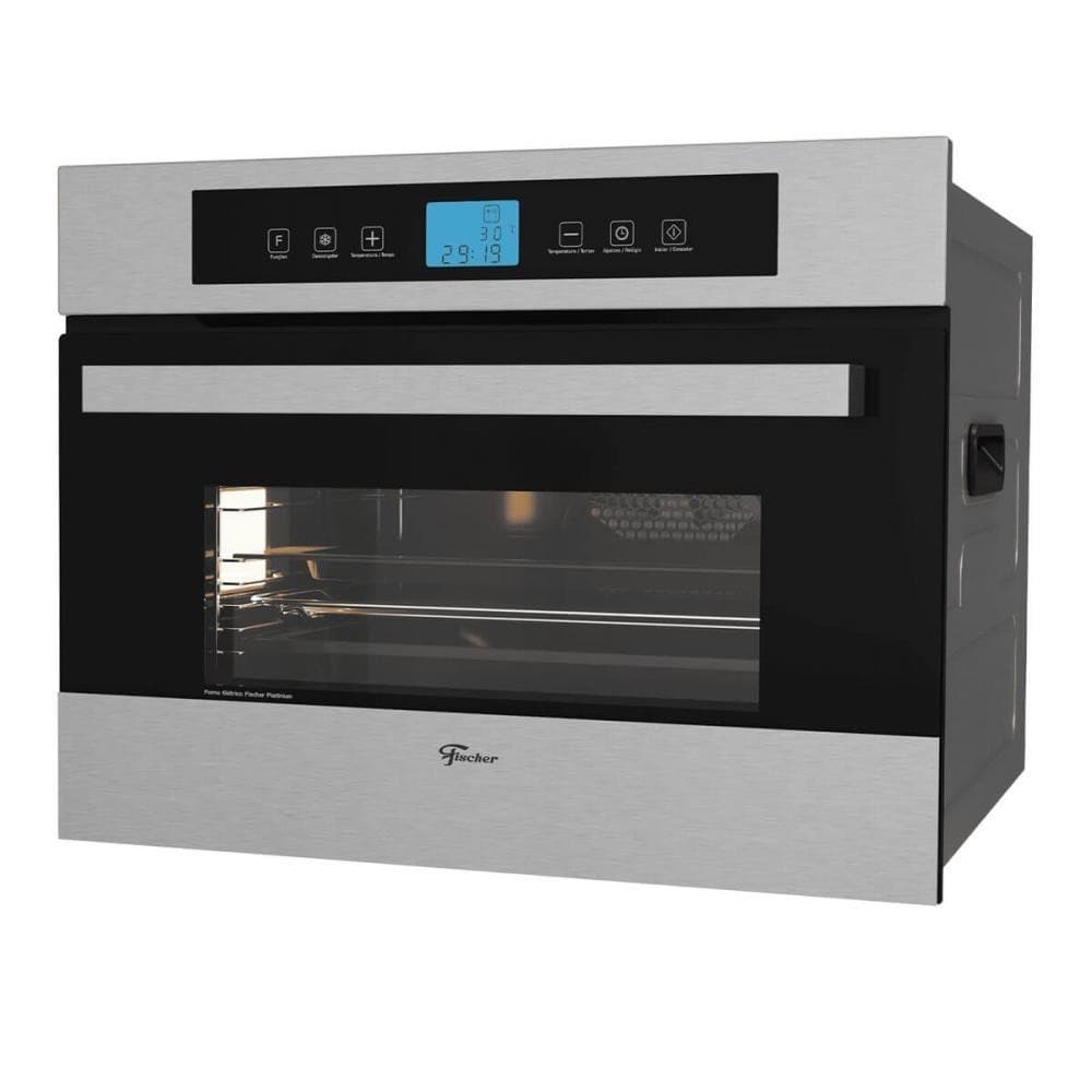 Forno Elétrico Fischer Platinium De Embutir 43L Com Air Fryer 220V