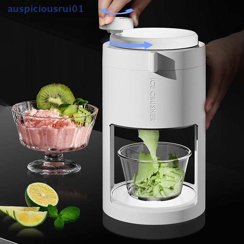 [Auspiciosorui01] 2025 Nova Máquina De Sorvete Com Manivela Manual Doméstica Portátil Multifuncional Smoothie Milk Shake