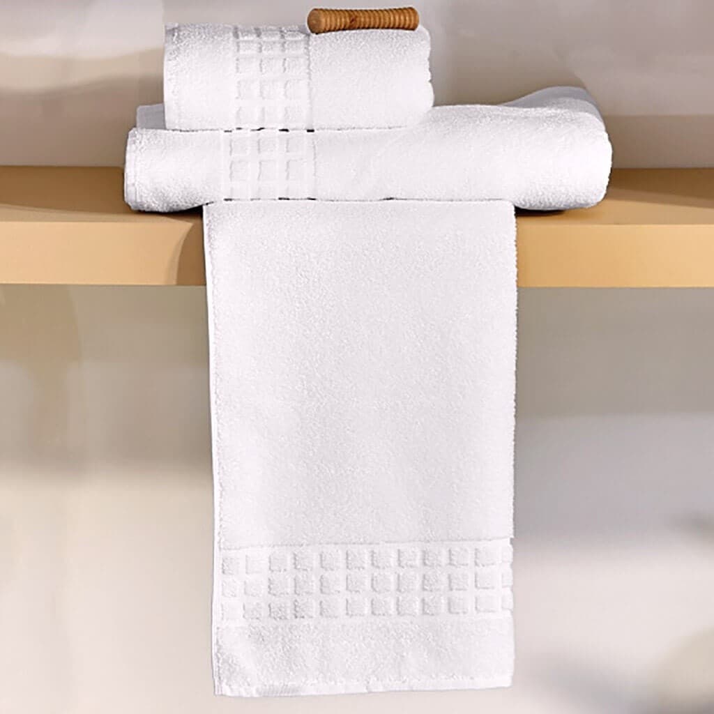 Toalha Banho Teka Roma Hotel Roma Teka Profiline 100% Algodão Profissional Pousada Motel Branco