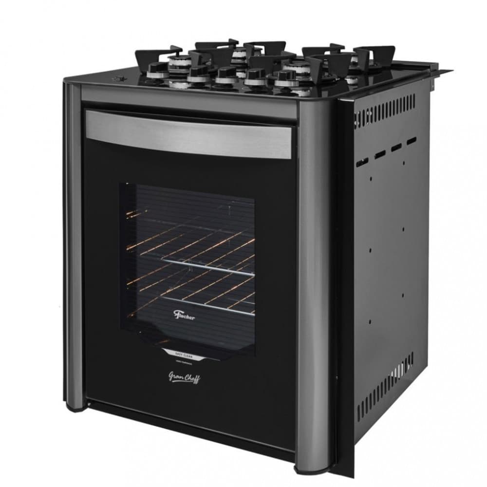 Fogão de Embutir 4 Bocas Fischer Acendimento Automático Gran Cheff