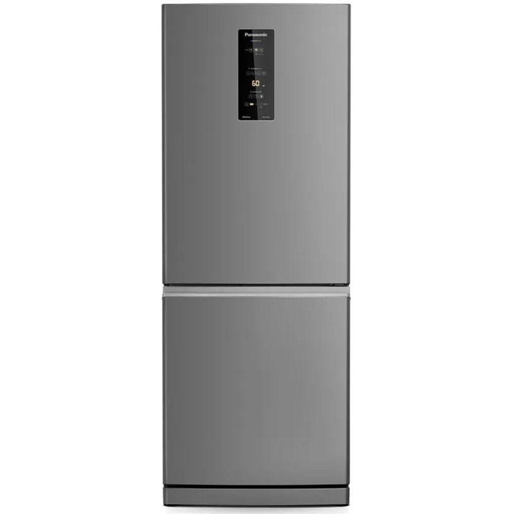 Geladeira Panasonic BB64 Frost Free 460L Inverter NR-BB64PV1XA Inox 110V