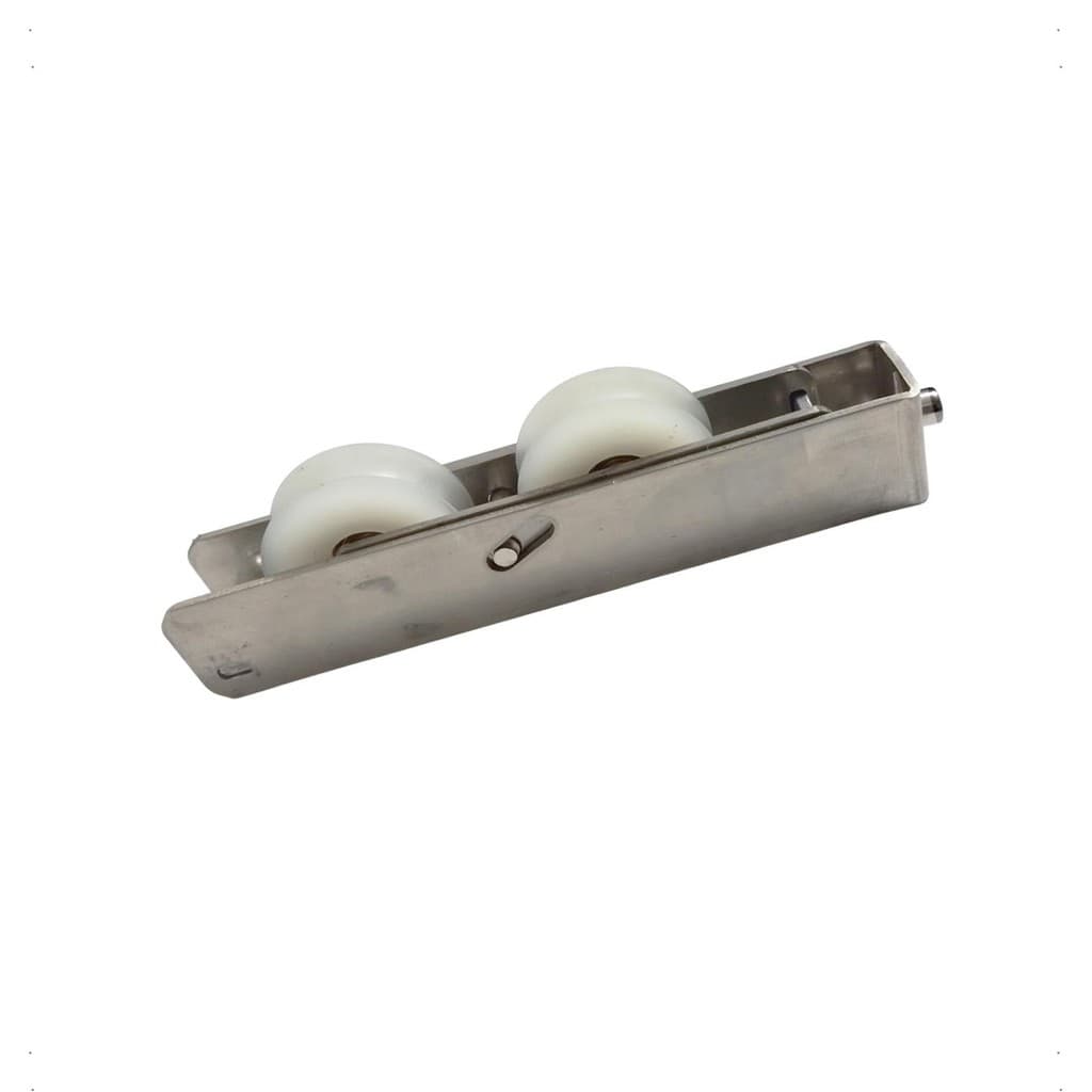 Roldana Gold Duplo Inox 200kg Trilho Meia Cana Macarrão Lápis Tartaruga