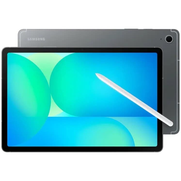 Tablet Samsung Galaxy Tab S10 FE 128GB 5G com caneta S Pen, tela cinza