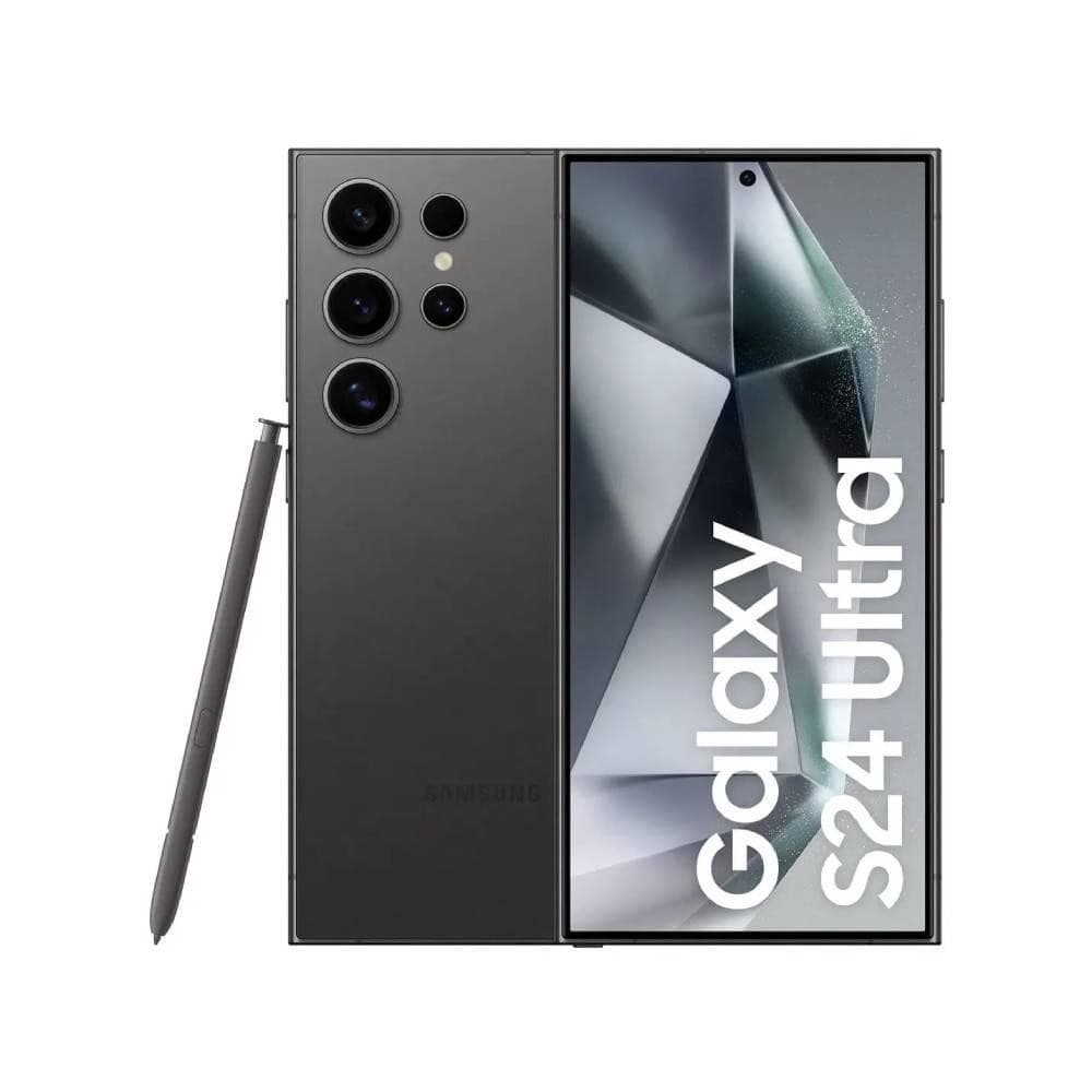 Smartphone Samsung Galaxy S24 Ultra 6,8" 5G 512GB Titânio Preto 12GB