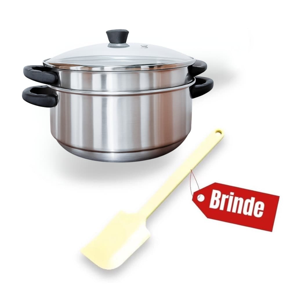 Panela Banho Maria Chocolateira Derretedeira 2,5kg Alumínio