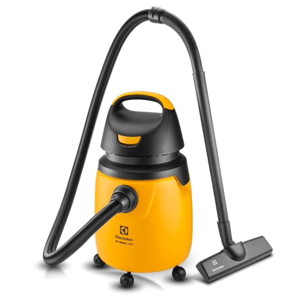 Aspirador de pó e água Electrolux 1300W 20L profissional com função sopro, amarelo
