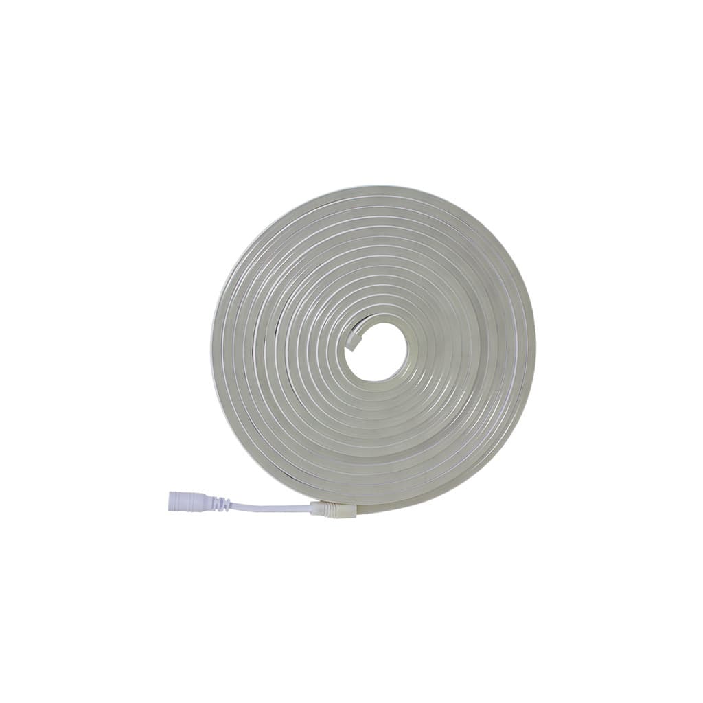Fita de LED flexível branca fria 6000K com 5 metros e 120 LEDs por metro