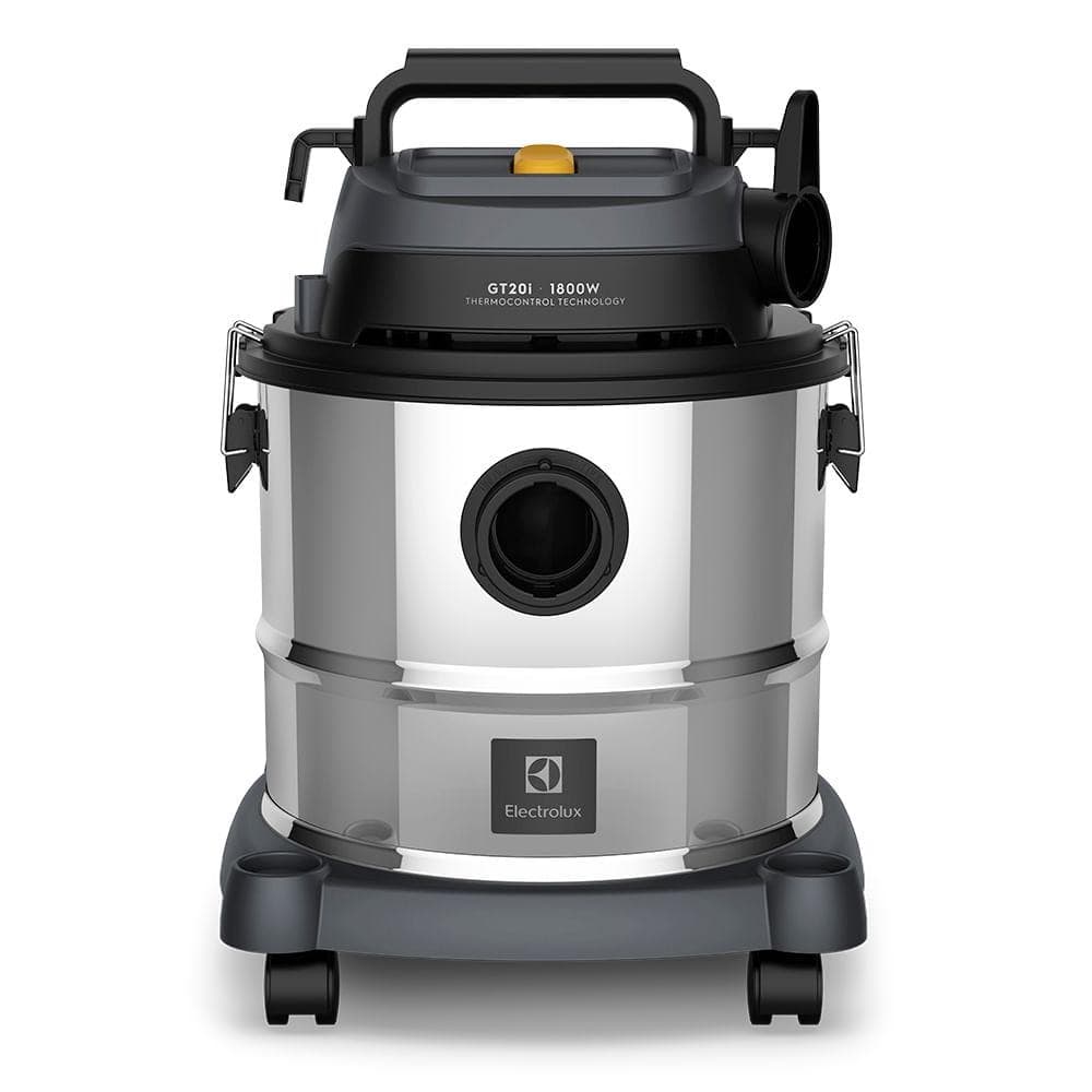 Aspirador de pó e água Electrolux GT20I 1800W 20L em aço inoxidável com ThermoControl