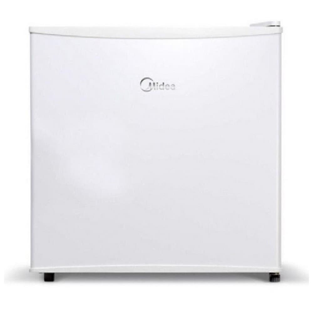 Frigobar 45 Litros com Termostato MRC06B2 Midea, cor branca, frontal