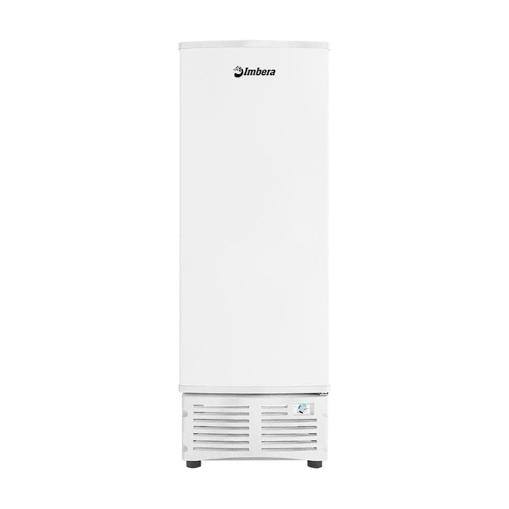 Freezer vertical Imbera EVZ21 branco 560 litros perfil lateral direito