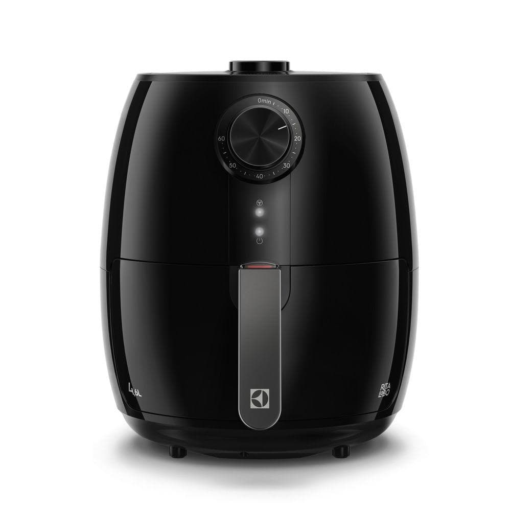 Fritadeira Elétrica Electrolux por Rita Lobo 4,6L Preta Efficient com Timer 1400W
