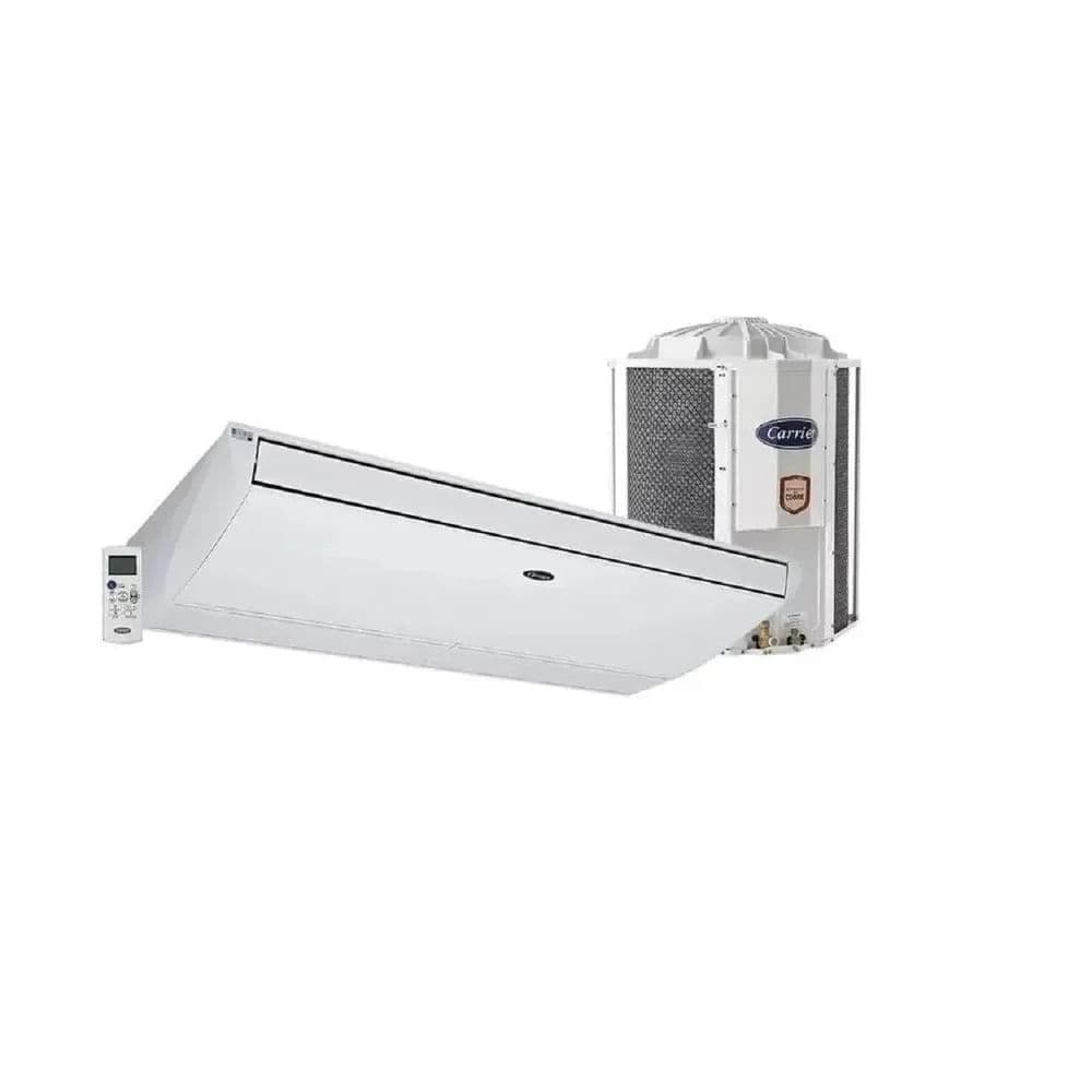 Ar condicionado split teto Carrier Xperience 57000 BTU/h em fundo branco