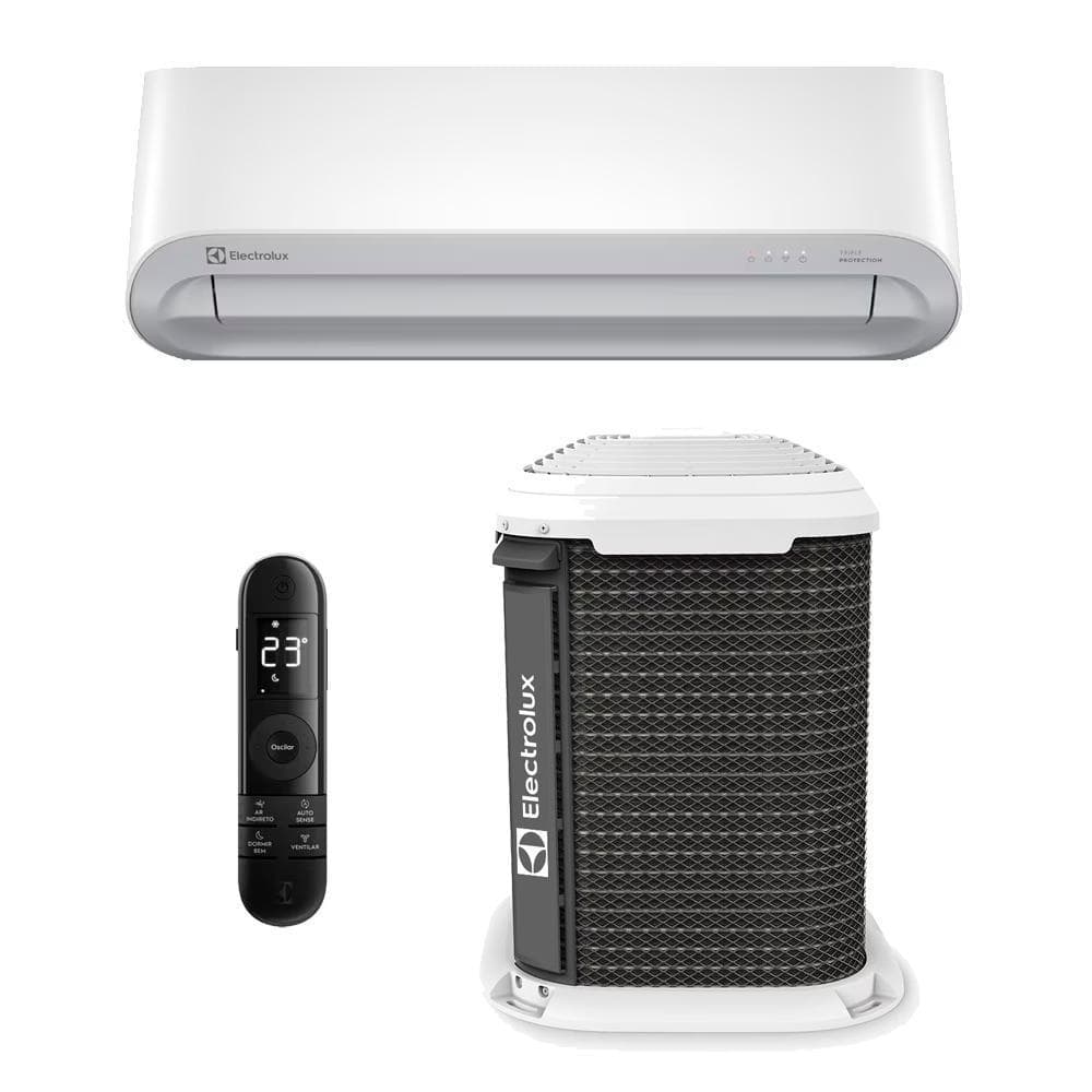 Ar-condicionado split Electrolux Color Adapt Só Frio UI24F/UE24F 220V com evaporador e controle remoto