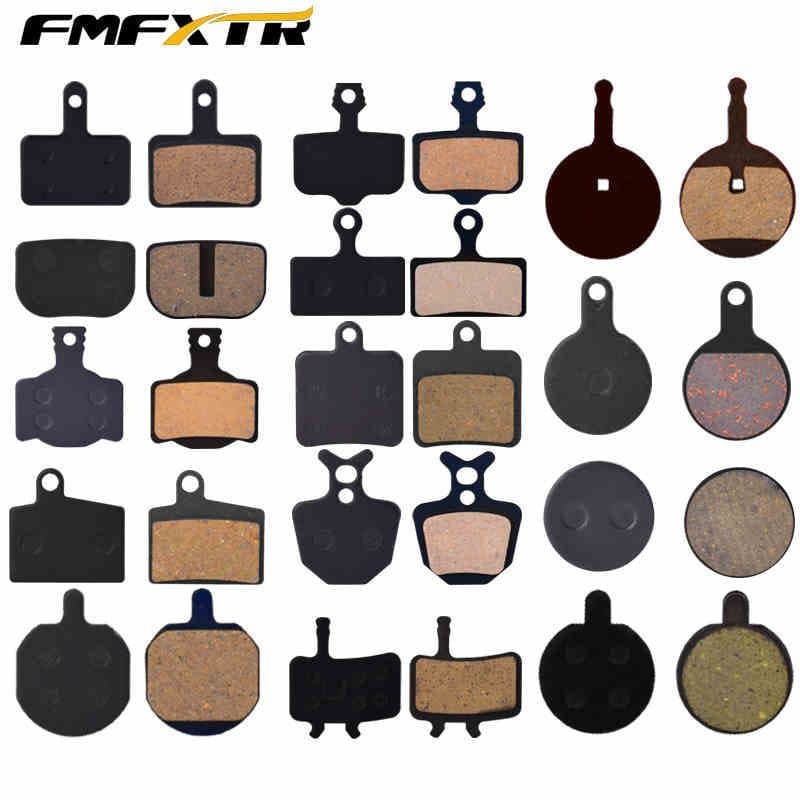 Pastilhas de freio para bicicleta de montanha, pastilhas de freio a disco de resina semimetálica para freios a disco hid