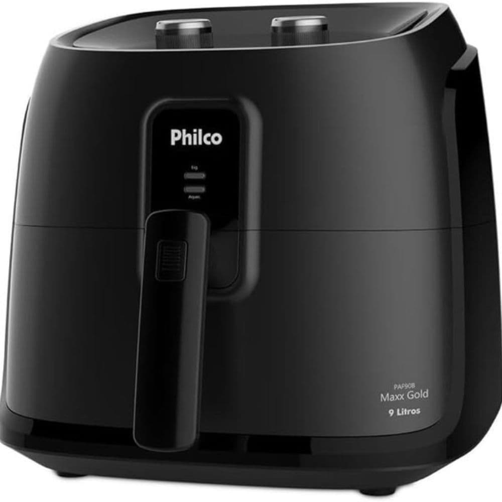 Fritadeira Elétrica Philco Maxx Gold 9 Litros, Preto