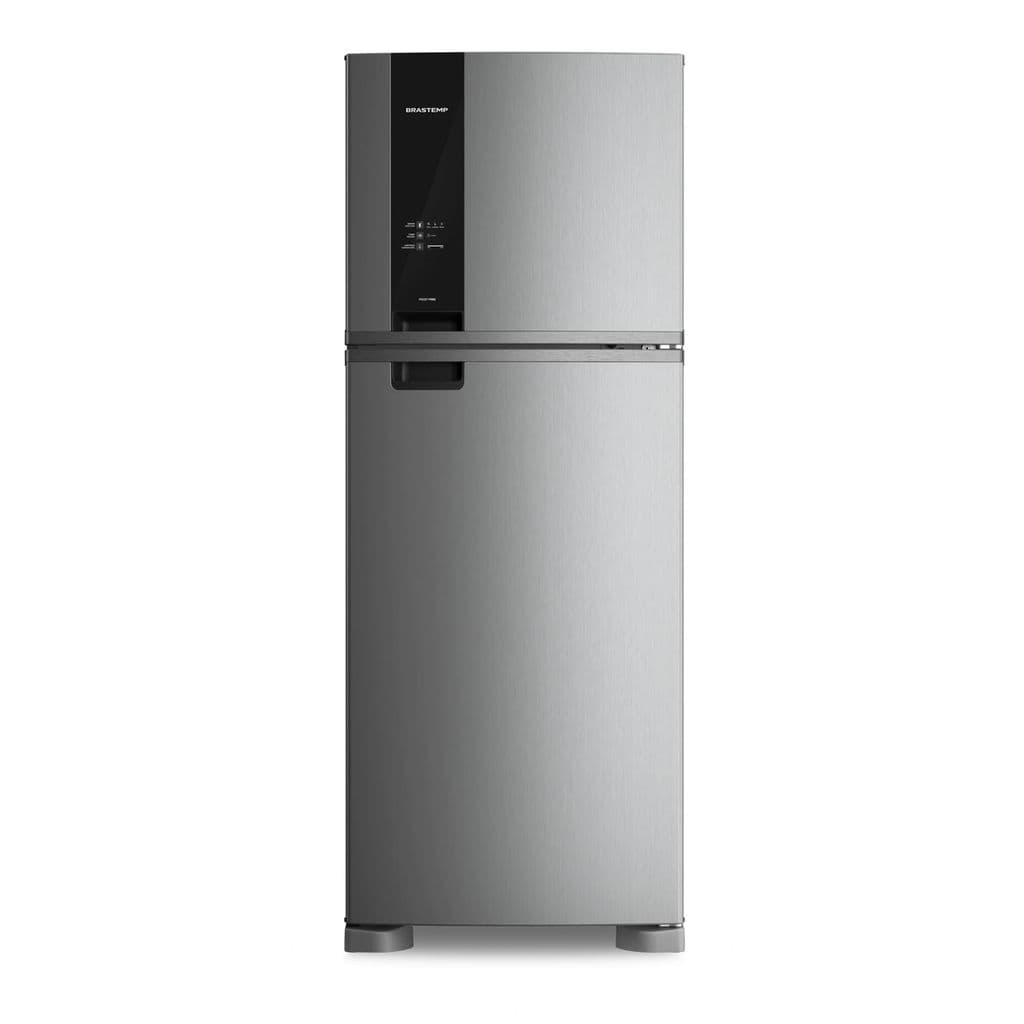 Geladeira Duplex Frost Free 461 Litros A+++ Cor Inox com Tecnologia Turbo Control e Fresh Box - BRM56FK