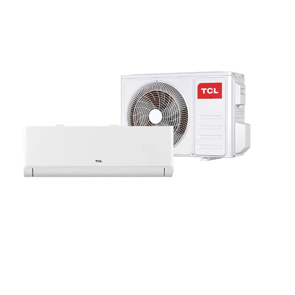 Ar condicionado split TCL 24000 BTU/h branco unidade externa e interna