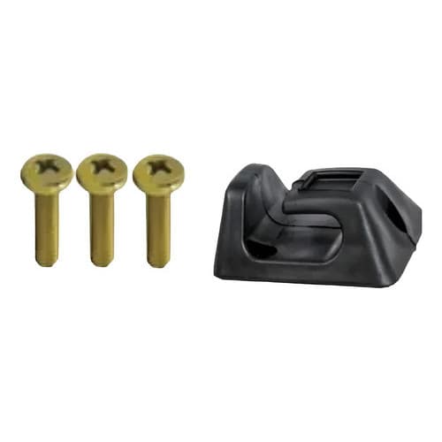 Kit de fixação lateral com parafusos dourados e gancho preto para caçamba A20 C20 D20 Chevy